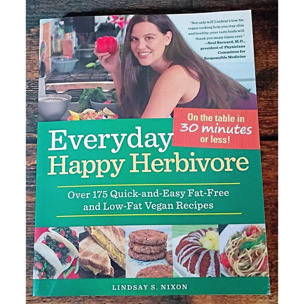 Everyday Happy Herbivore Lindsay S Nixon Vegan Cookbook 175+ Recipes Paperback